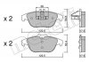 Комплект гальмівних колодок (дискових) Metelli 22-0666-0 (фото 1)