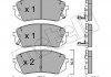 Комплект гальмівних колодок (дискових) Metelli 22-0783-0 (фото 1)