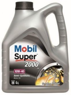 Моторна олива 10W40 4л. MOBIL 150018 (фото 1)