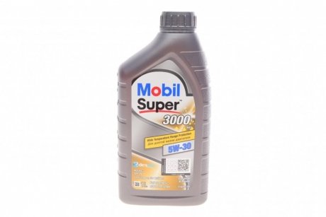 Олива моторна SUPER 3000 XE 5W30/1л MOBIL 151456