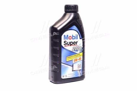 Олива моторна SUPER 2000 X3 5W40 1л MOBIL 155338