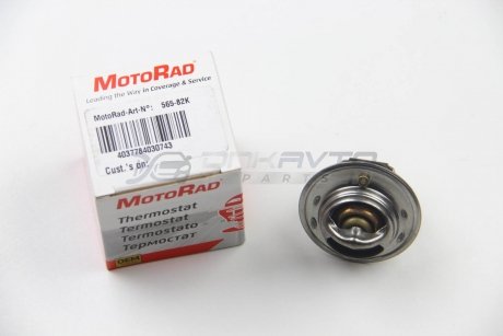 Термостат Ford Fiesta IV, V, VI/Focus/C-Max/Volvo C30, S40 II, V50 1.2-1.7i 90- (82C) MOTORAD 56582K