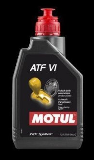 Масло трансмиссионное ATF VI синтетика для АКПП 1 л MOTUL 105774