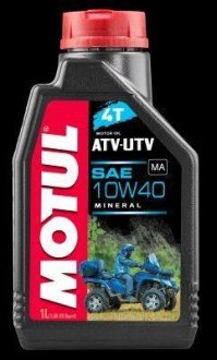 Олива моторна ATV-UTV 4T 10W-40, 1л. MOTUL 105878