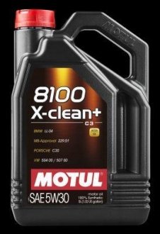 Олива моторна 5W-30 синтетика 5 л MOTUL 106377