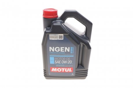 Масло моторное Hybrid 0W-20 (4 л) MOTUL 333107