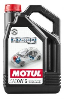 Масло моторное Hybrid 0W-16 (4 л) MOTUL 333207