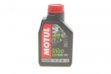 Олива 4T 5100 SAE 10W30 1L MOTUL 836611