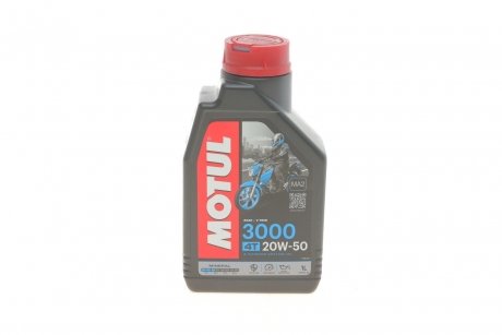 Олива 4T 3000 20W50 1 L MOTUL 837011