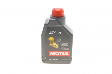 Масло трансмиссионное синтетика ATF VI 1л для АКПП MOTUL 843911 (фото 1)