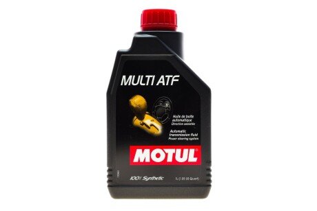 Масло трансмиссионное синтетика 1л для АКПП Multi ATF MOTUL 844911 (фото 1)