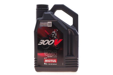 Олива 4T 300V FL Off Road 15W60 4L MOTUL 845741