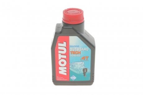 Олива 4T Outboard Tech 10W40 1 L MOTUL 852211 (фото 1)