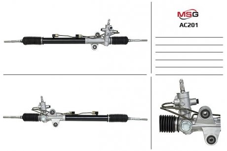 Рулевая рейка с ГУР новая ACURA MDX (YD2) 06- MSG AC201 (фото 1)