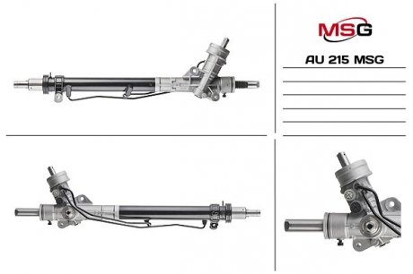 Рулевая рейка с ГУР новая AUDI A6 1997-2005 MSG AU215 (фото 1)