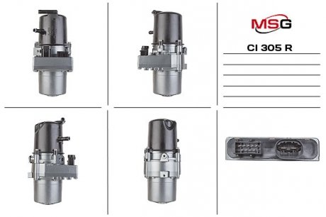 Насос ГПК з електроприводом MSG CI305R