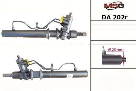 Рулевая рейка с ГУР восстановленная DAEWOO Leganza 1997-2003 MSG DA202R