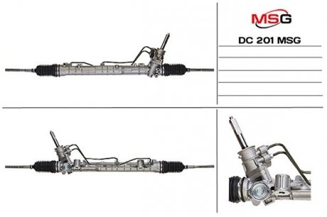 Рулевая рейка с ГУР новая DACIA Logan 2004-, RENAULT Sandero 2007-, LADA Largus 2012- MSG DC201