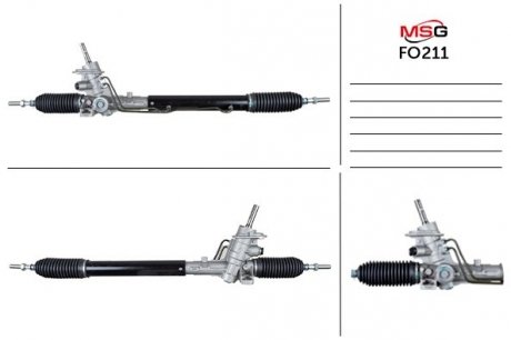 Рулевая рейка с ГУР новая VW Sharan 2000-,SEAT Alhambra 2002-,FORD Galaxy 2000-2006 MSG FO211