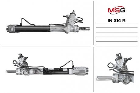 Рулевая рейка с ГУР восстановленная INFINITY JX 2012-, PATHFINDER 2012- MSG IN214R