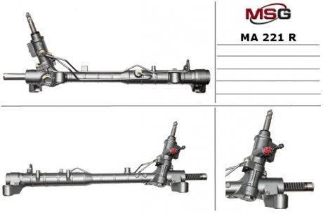 Рулевая рейка с ГУР восстановленная MAZDA CX-7 07- MSG MA221R (фото 1)
