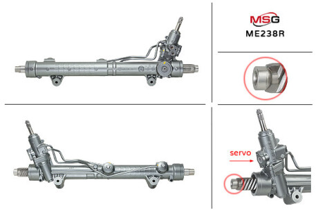 Рулевая рейка с ГУР восстановленная M-CLASS (W164) 05-09 MSG ME238R