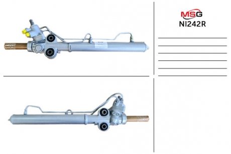 Рульова рейка з ГПК MSG NI242R