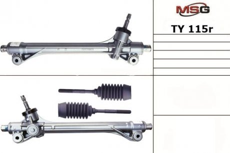 Рульова рейка без ГПК MSG TY115R