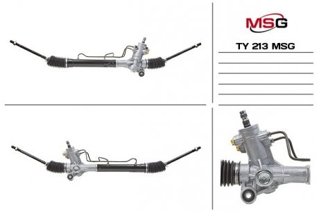 Рулевая рейка с ГУР новая TOYOTA RAV-4 2 2000-2005 MSG TY213