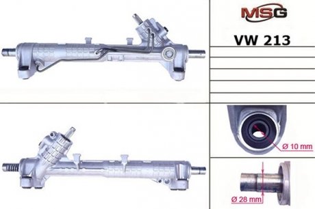 Рулевая рейка с ГУР новая VW TRANSPORTER IV 90-03 MSG VW213