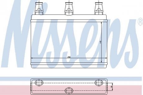 Радіатори опалення NISSENS 70522