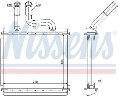 Радіатори опалення NISSENS 76507