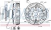 Віскомуфта NISSENS 86028 (фото 6)