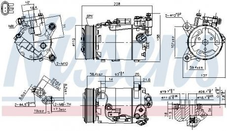 Компресор кондиціонера First Fit NISSENS 890601