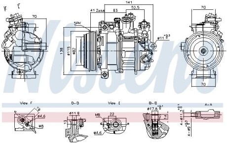 Компресор кондиціонера First Fit NISSENS 890919