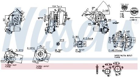 Турбокомпресор First Fit NISSENS 93770