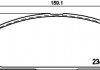 Колодки тормозные дисковые передние Nissan X-Trail 2.0, 2.2, 2.5 (01-) NISSHINBO NP2030 (фото 1)