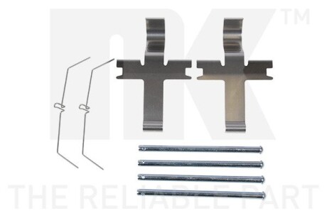 Комплект приладдя, накладка дискового гальма NK 7945051