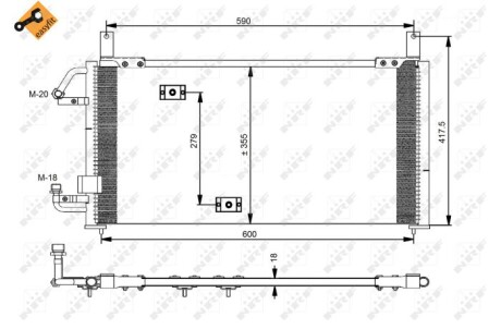 Конденсатор NRF 35197