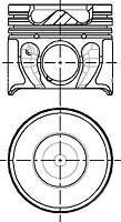 Поршень комплект d=86 STD 2.0TDCI FORD MONDEO III 00-07, FORD TRANSIT 00-06 NURAL 87-140800-10