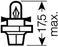 Автолампа допоміжного світла OSRAM 2473MFX6