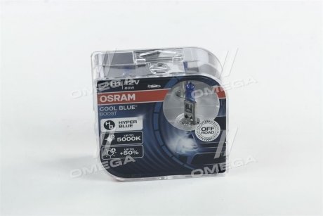 ЛАМПА H1 80W 12V P14.5S DUO BOX OSRAM 62150CBB-HCB-DUO