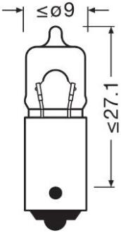 Автолампа 5W OSRAM 64111