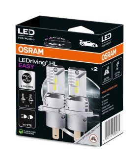 К-кт автоламп LEDriving (H4/H19 19W 12V 6500К P43T) OSRAM 64193DWESY-2HB