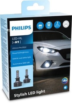 Комплект світлодіодних автоламп PHILIPS 11258U3022X2