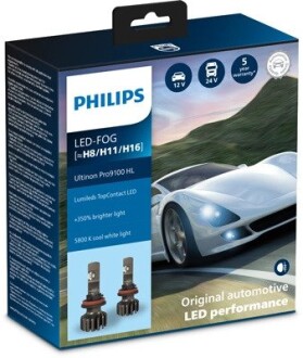 Комплект світлодіодних автоламп PHILIPS 11366U91X2