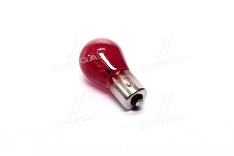 Лампа(червона одноконтактна зміщенний цоколь) PY21W 12V 21W BAU15S упаковка коробка PHILIPS 12088CP