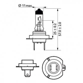 Автомобiльна лампа PHILIPS 40593760