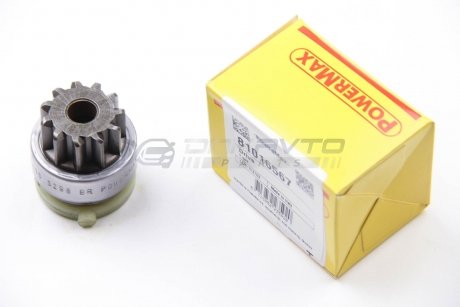 Бендикс стартера Connect/Focus/C-Max 1.6/2.0/2.2 TDCI 04- (z=11) PowerMax 81016567