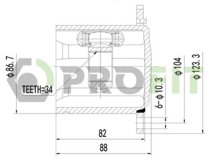 ШРКШ PROFIT 2810-2051